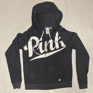 Pink Victoria's Secret Zip up Sweater